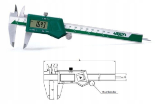 Posuvné meradlo -  Insize Electronic Seliper Maua 0-15/0-6 "
