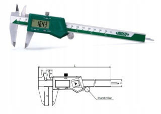 Posuvné meradlo -  Elektronické posuvné meradlo INSIZE MAUa0-200/0-8"