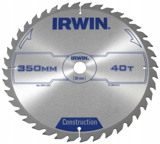 Irwin Widia Wood Circular SAL 350x30XMM 40Z