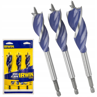 IRWIN Vrtáky do dreva BLUE GROOVE 20-25mm 3ks