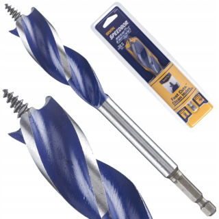 Irwin Wood Drill 22 mm 159 mm modrá drážka