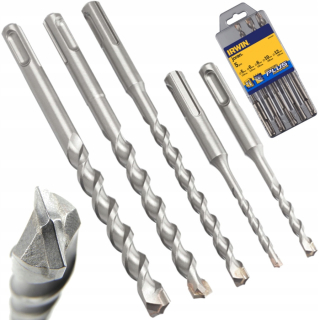 Irwin SDS Concrete Vŕtacie vŕtačky+ sada 5-12 mm