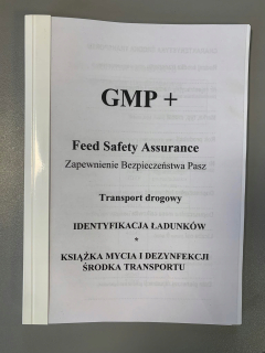 Identifikácia nákladu, umývacia kniha GMP+ A5