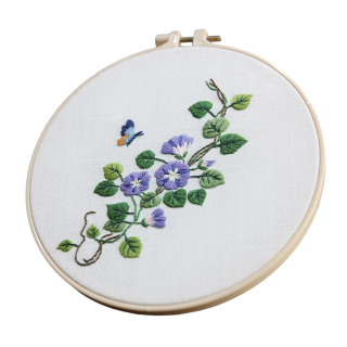 Manuálne vyšívanie DIY Flower Ipomoea