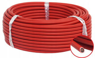 Kábel solárny solárny kábel 4 mm 1 000 V MC4 25 m