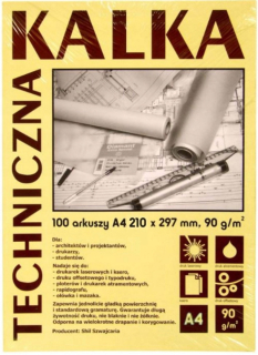 Pauzovací papier A4 90g Koh-I-Noor a100