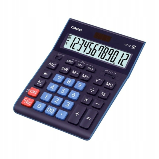 Kalkulačka kancelárie Casio GR-12C BU Blue