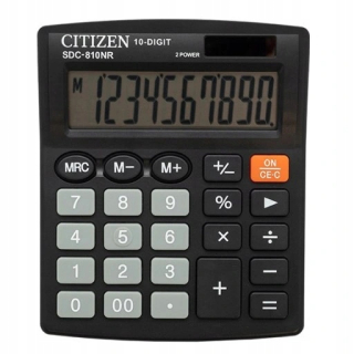 Citizen SDC-810NR 10-pozícia Kalkulačka kancelárie