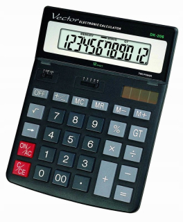 Vektor KAV DK-206 Kalkulačka kancelárie
