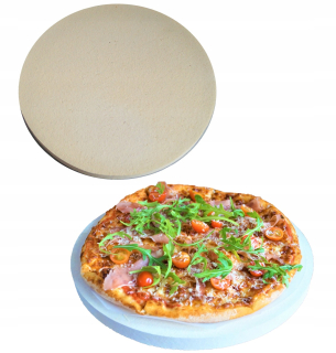 Round Chamotte Pizza Stone 35