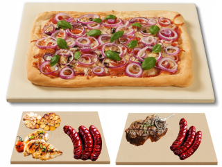 Pečenie gril pizza kameň na pečenie veľkého xxl