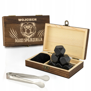 Whisky Stones Darček Gravírovanie narodenín 20 30