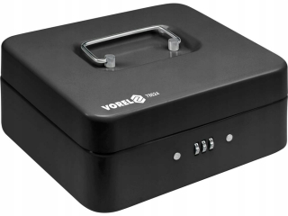 Trezor, sejf - Peniaze rakvy mince kovové dokumenty