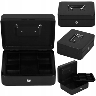Trezor, sejf - Peniaze kazety Cassette Coins Metal Safe + Keys