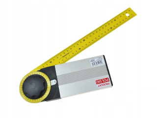 Uhlomer - Odnímateľný tesársky uhol 350 mm poľský anjel meter