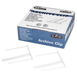 Plastové archivizačné klipy Fellowes 50 ks