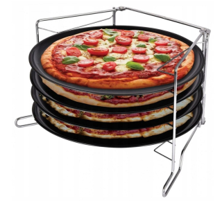 Sada 4 listov pizze formy 28 cm