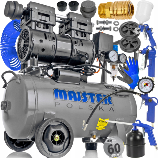 Kompresor - Zadarmo -bezplatný kompresor 24l Compressor Quiet + Set