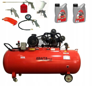 Kompresor - Olejový kompresor 500L vzduchového kompresora 3T 400V