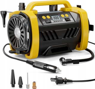 Kompresor - Kompresor automobilu 12V 230V LCD kompresor