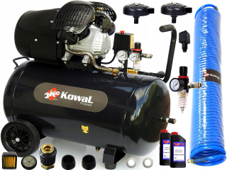 Kompresor - ZBV 100L kompresor +20 m hadicový olejový kompresor V2