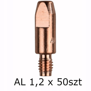 Zvárací horák - Hrotový prúd ALU MIG MAG M6, dĺžka 28mm 1,2mm 50 ks
