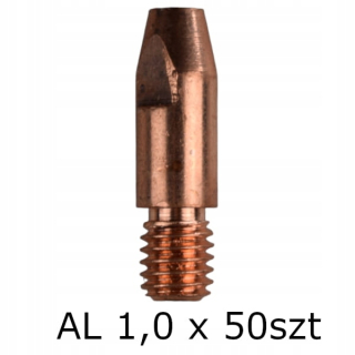 Zvárací horák - Hrotový prúd ALU MIG MAG M8 dĺžka 30 mm 1,0 mm 50ks