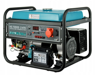 Elektrocentrála - KONNER & SOHNEN KS 7000 E-3 AT - KAMENIVO