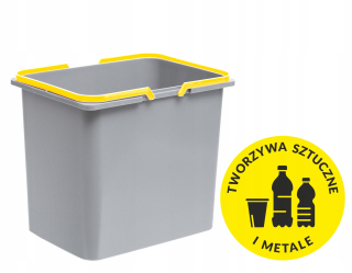 Kôš na smeti - Kôš na spojivo na odpadky pre 15L zásuvku skrinky