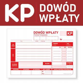 KP Dôkaz o platbe A6 - s tlačou - 56 blokov