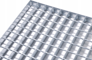 Weema Grille 1000x1000mm lietadlová oceľ