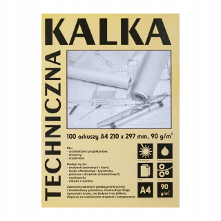 KOH-I-NOOR A4/100/90G Technické auto
