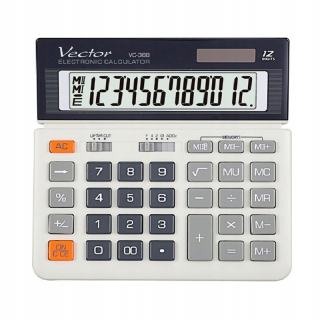 Kalkulačka kancelárie Accounting Vector VC-368