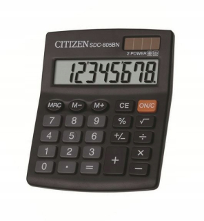 Citizen SDC-805bn Kalkulačka