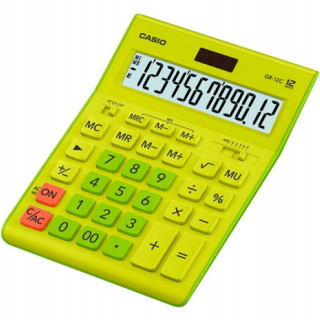 Kalkulačka Casio GR-12C, žltá