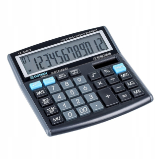 Kalkulačka Donau Tech K-DT4122-01 Čierna