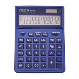 Citizen SDC-444XRNVE 12-ciferná kalkulačka kancelárie