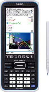 Kalkulačka grafiky Casio s farebnou obrazovkou
