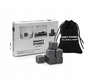 Barmanské príslušenstvo - Whisky Stone set 9 kusov
