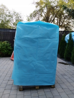 Digestore vrecia 100mic paleta 120x100, H 250 CM