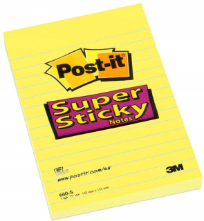 Self-útulné tyčinky post-it xxl 101x152 mm 75k