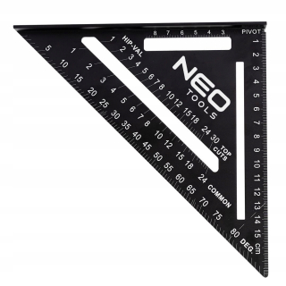 Uhlomer - NEO Nástroje uhol 72-102 15 cm