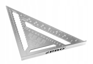 Uhlomer - PRO 300mm stolársky hliníkový štvorhran