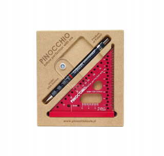 Uhlomer - Presný uhol červeného pracovníka Pinocchio Tools