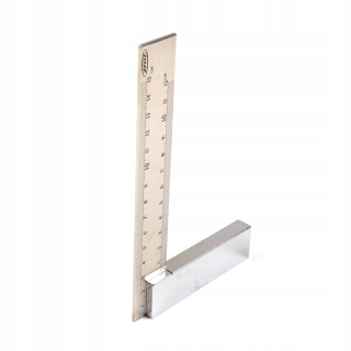 Uhlomer - Presný kovový štvorec 150 mm x 100 mm