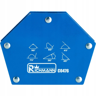 Uhol zvárania 6 uhlov 25 kg magnetické
