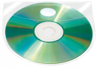 Self -adhese vrecko pre náhodu CDS/DVD 10ks