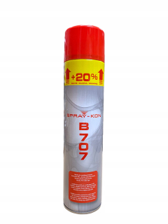 Kontakt lepidla B707 sprejový sprej-kon MDF HPL PVC