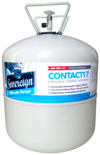 Lepidlo - Kovový drevený kontaktný lepidlo 17 kg silný valec