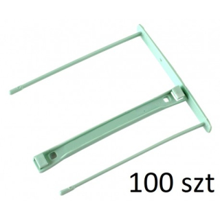 TRESS A100 Archivačný klip 100 mm zelený